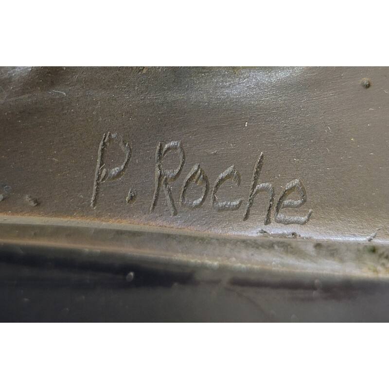 Welsh Dragon Griffin Mythological Creature Bronze Metal Statue Sculpture On Marble Base 9 Inches X 13 Inches