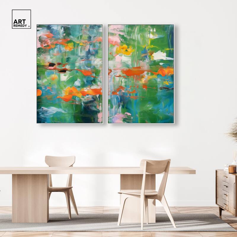 Jungle Serenade Canvas Set of 2 by Art Remedy