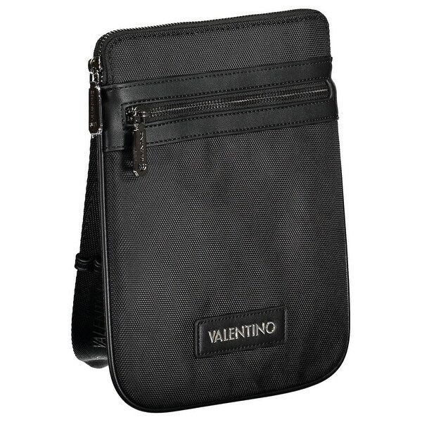 Valentino Bags Black Polyester Shoulder Men's Bag - Bed Bath