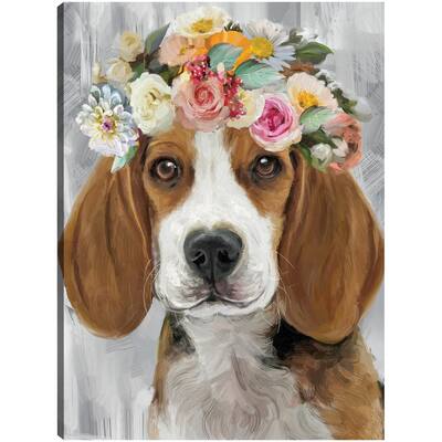 Flower Power IX By Studio Arts Canvas Art Print