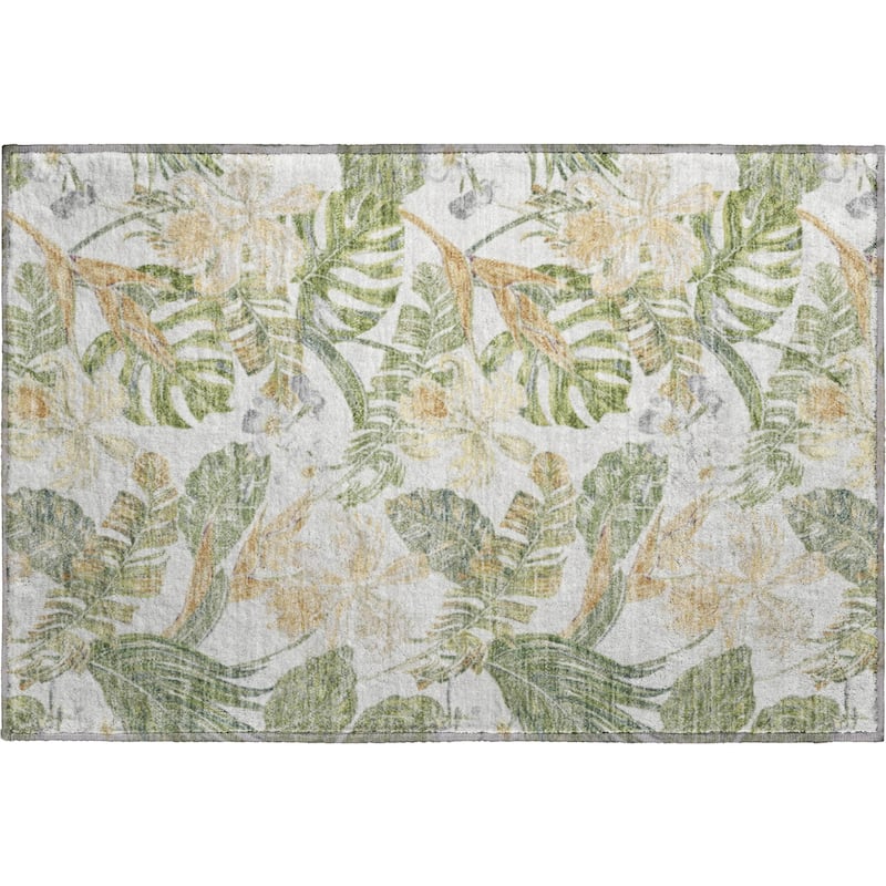 Premium Washable Super Soft Tropical Paradise Mayfield Rug