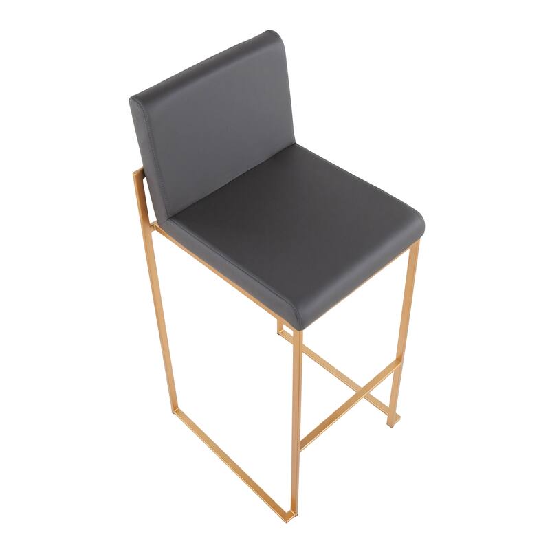 Silver Orchid Forrest High Back Bar Stool - Set of 2