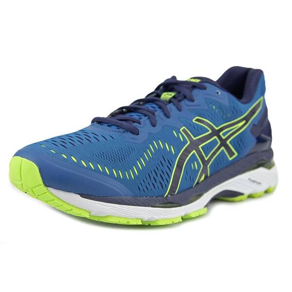Asics Gel Kayano 23 Thunder Blue Safety Yellow Indigo Blue Running Shoes Overstock Asics Gel Kayano 23 Thunder Blue Safety Yellow Indigo Blue Running Shoes Overstock