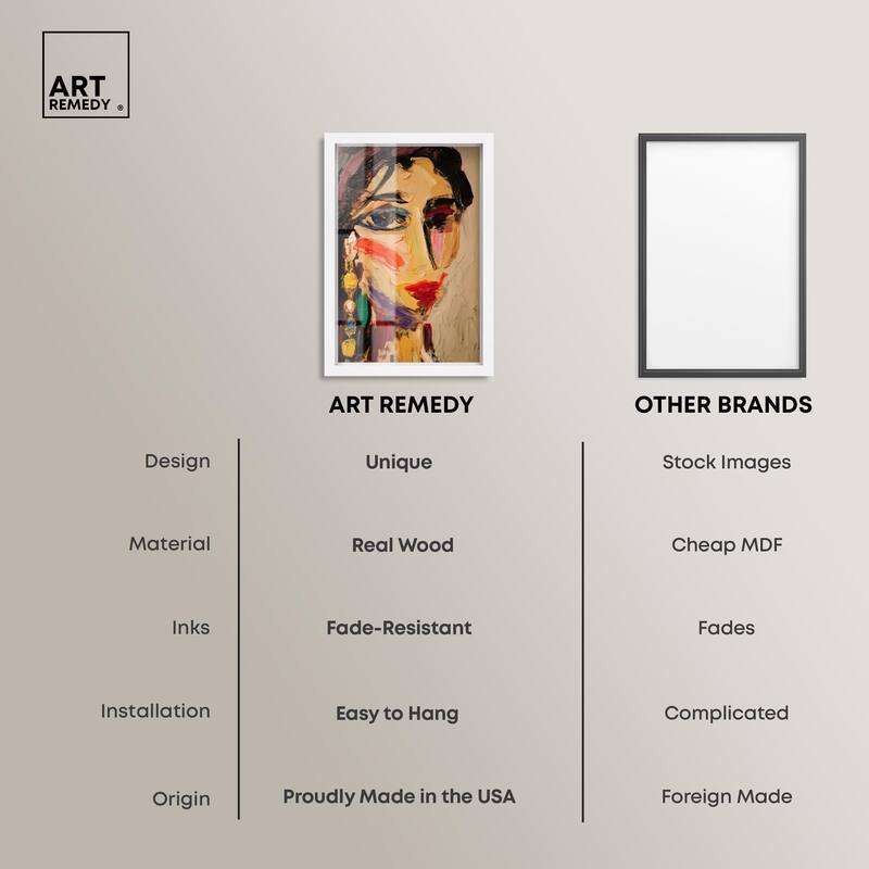 Colorful Expression I Shadowbox by Art Remedy