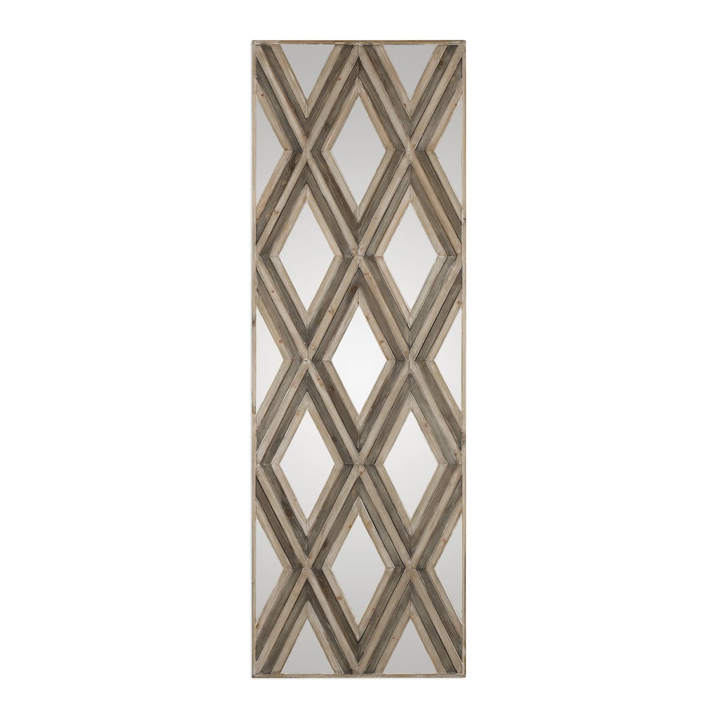 Uttermost Tahira Casual Contemporary Decorative Argyle Diamonds Wall