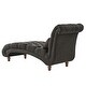 preview thumbnail 38 of 47, Knightsbridge Tufted Oversized Chaise Lounge by iNSPIRE Q Artisan