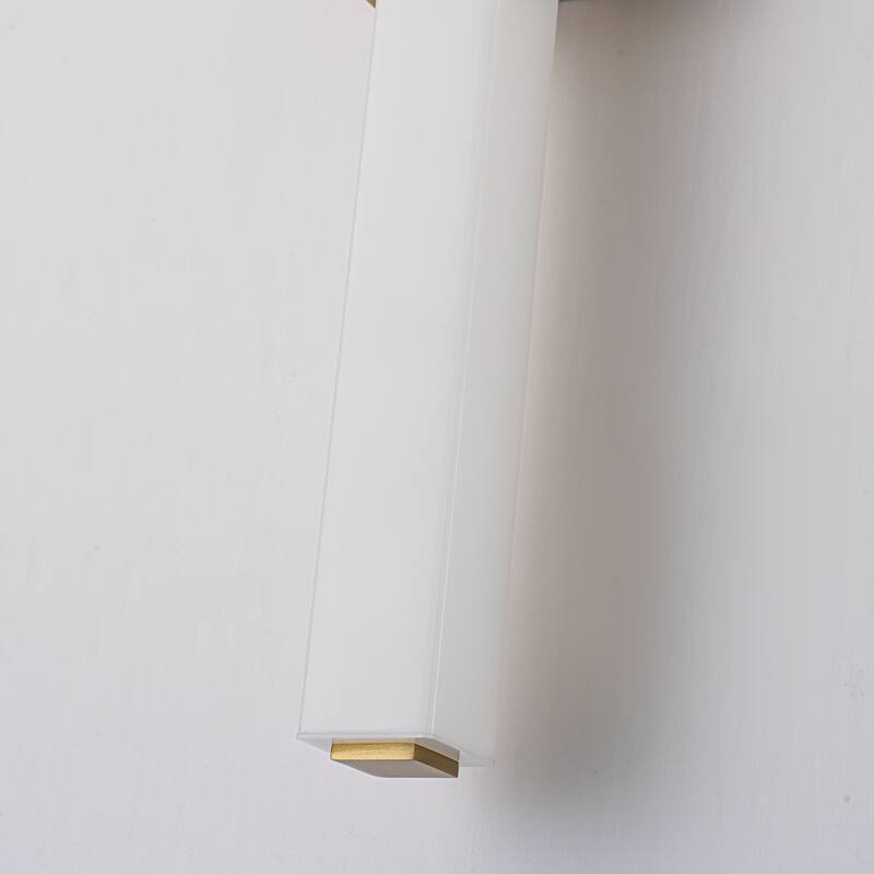 Mid-Century Modern LED Wall Sconce Bathroom Vanity Light with 3-CCT Selectable Light