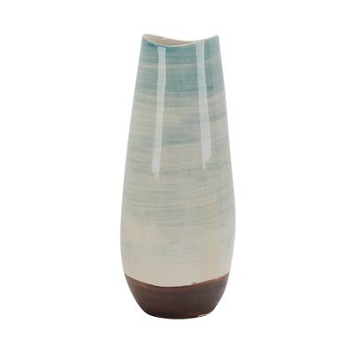 Sagebrook Home Ceramic Vase 14", Multicolor