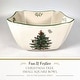 preview thumbnail 2 of 8, Spode Christmas Tree Square Bowl