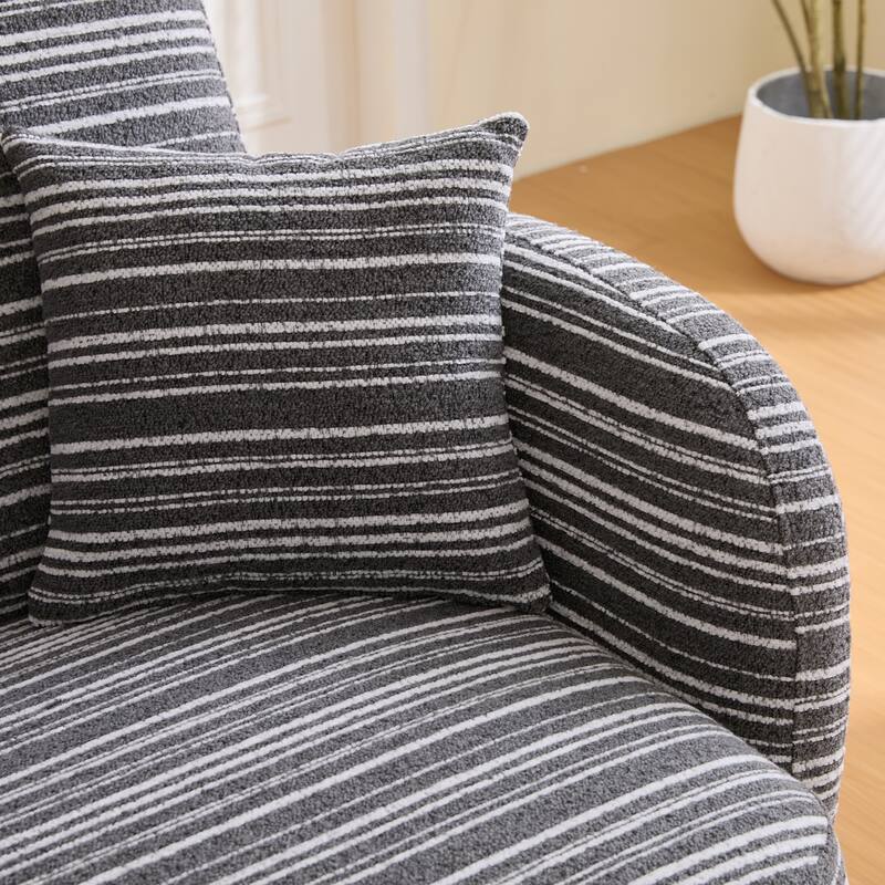 Modern style two-seater sofa