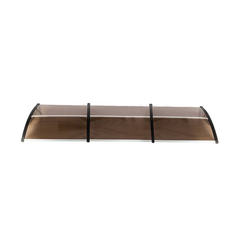 118"Household Application Door & Window Rain Cover Eaves - Brown Board 