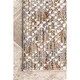 preview thumbnail 7 of 24, Nuloom Contemporary Modern Mayen Geo Trellis Area Rug