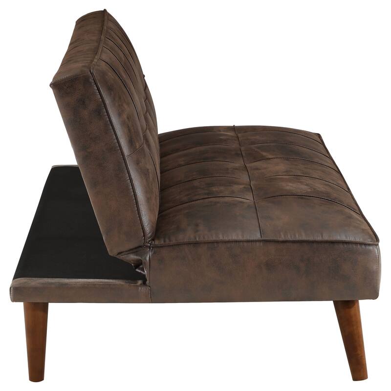 Jenson Upholstered Tufted Convertible Sofa Bed