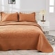 preview thumbnail 13 of 106, MarCielo 3 Piece Cotton Oversized Bedspread Quilt Set Tmonica