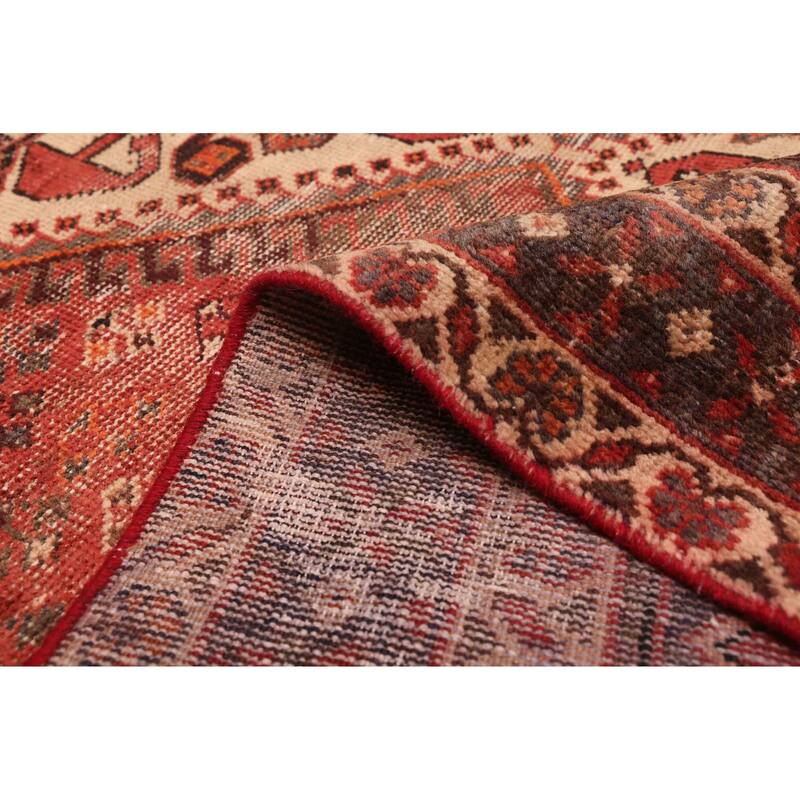 ECARPETGALLERY Hand-knotted Konya Anatolian Red Wool Rug - 5'0 x 9'7