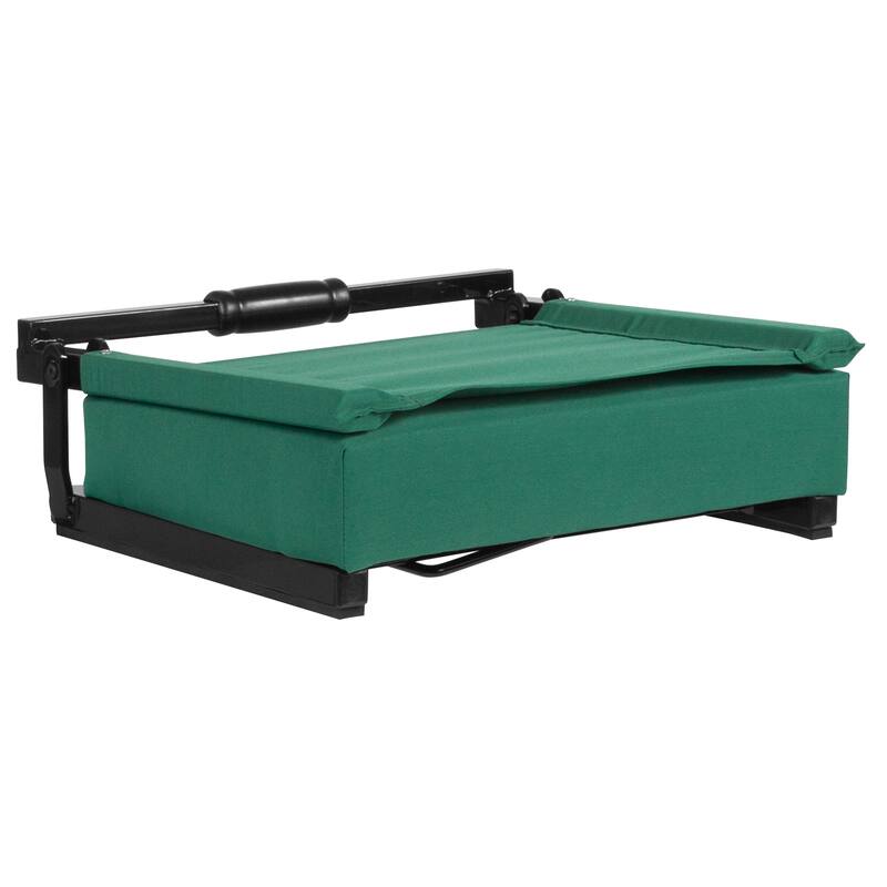 2 Pack 500 lb. Rated Lightweight Stadium Chair-Handle-Padded Seat