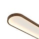 preview thumbnail 6 of 13, Modern Farmhouse Oval Long LED Semi-flush Mount For Kitchen - 38.2 in