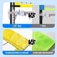 preview thumbnail 2 of 9, Outdoor Portable Volleyball Net Set System - Quick & Easy Setup Adjustable Height Steel Poles