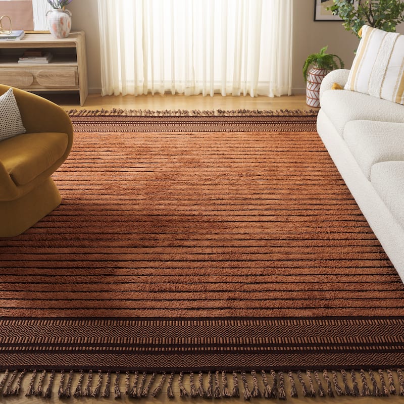 SAFAVIEH Handmade Kilim Roxani Yosra Transitional Cotton Rug
