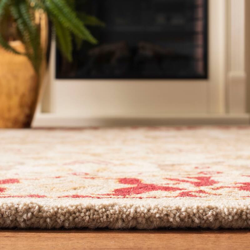 SAFAVIEH Handmade Anatolia Zelmira Traditional Oriental Hand-spun Wool Rug