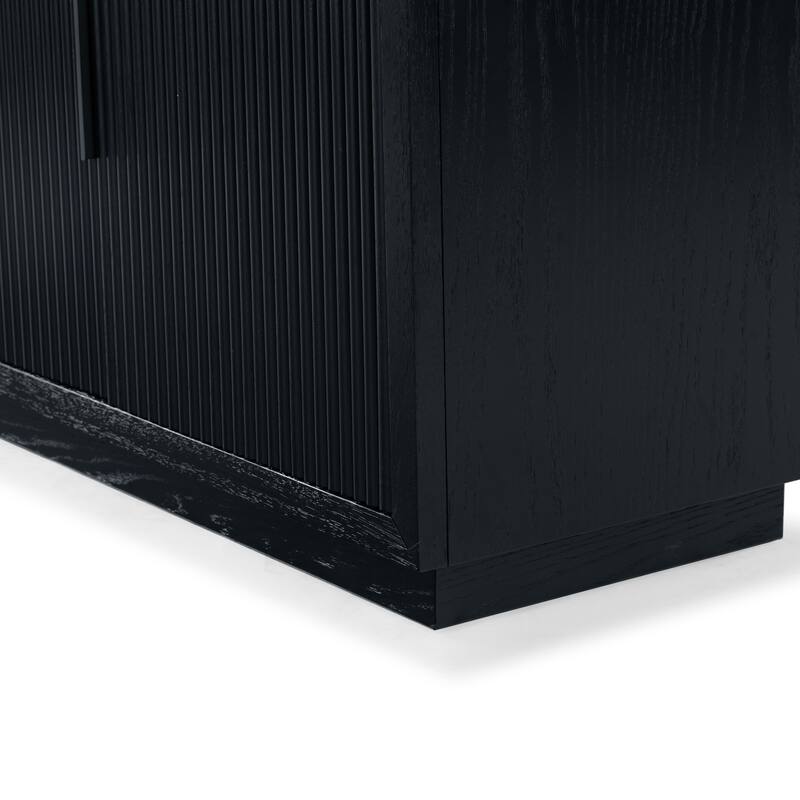 SAFAVIEH Couture Shelbie 3-Door Reeded Sideboard - 60"W x 18"D x 32"H