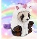preview thumbnail 4 of 4, DolliBu Squat Panda Bear Unicorn Plush Stuffed Animal Toy with Outfit - 6.5 inches