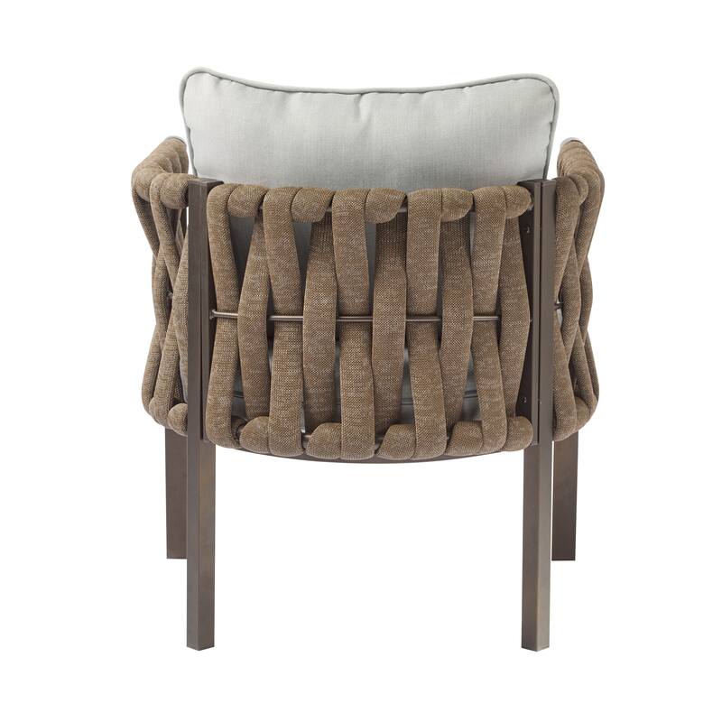 Christopher Knight Home - Ethan Fabric Patio Club Chair (Set of 2)