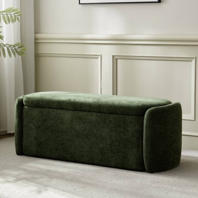 Bedroom Bench Storage Bench with Arms Ottoman entryway bench with storage End of Bed Bench, Entryway Bench