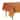 French Home Linen 71" x 112" Renaissance Tablecloth - Warm Sienna and Saffron