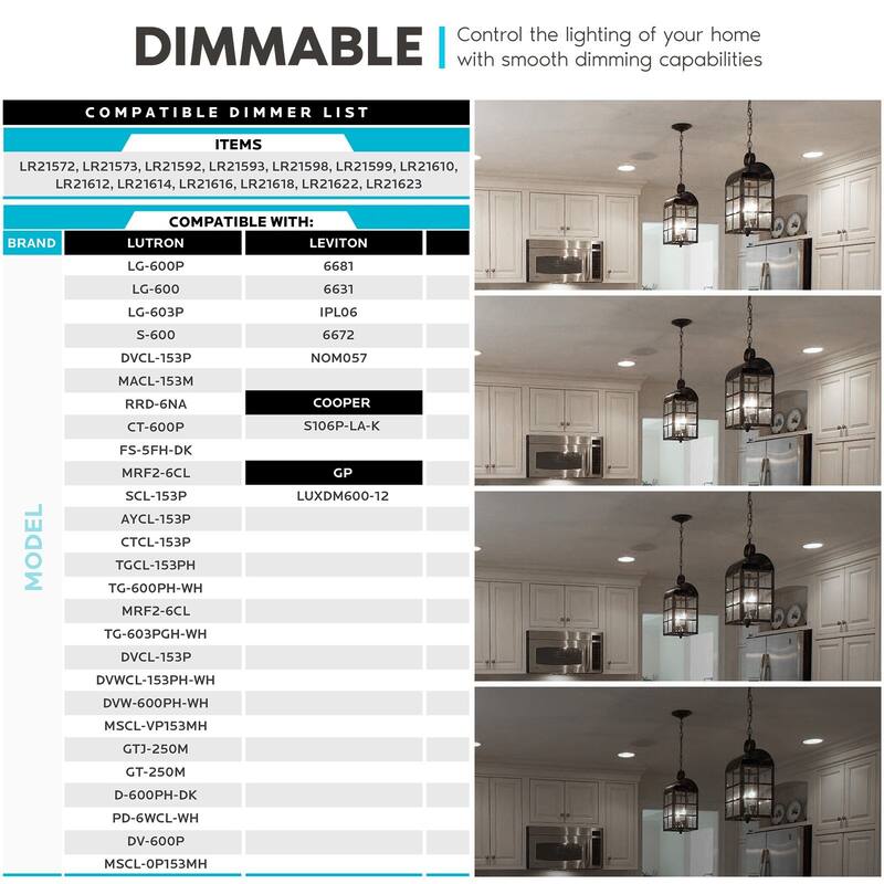 Luxrite Candelabra LED Light Bulbs 100W Equivalent 800 Lumens 7W B11 Dimmable Damp Rated UL Listed E12 24 Pack