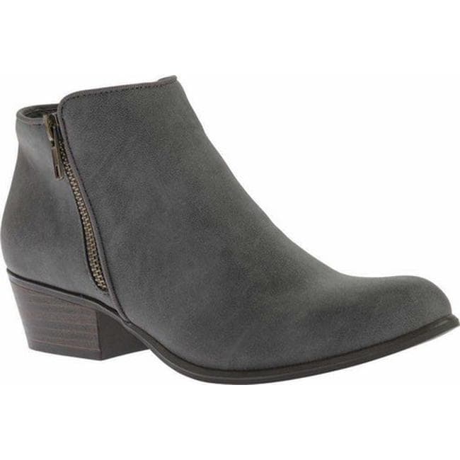 Portland Boot Company Women's Zinnia Zip Ankle Boot Grey