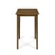 preview thumbnail 14 of 29, Polaris Outdoor 26" Square 3 Piece Wood and Wicker Bar Height Set by Christopher Knight Home