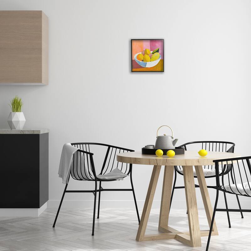 Stupell Bold Kitchen Citrus Fruits Framed Giclee Art Design By Walker Noble