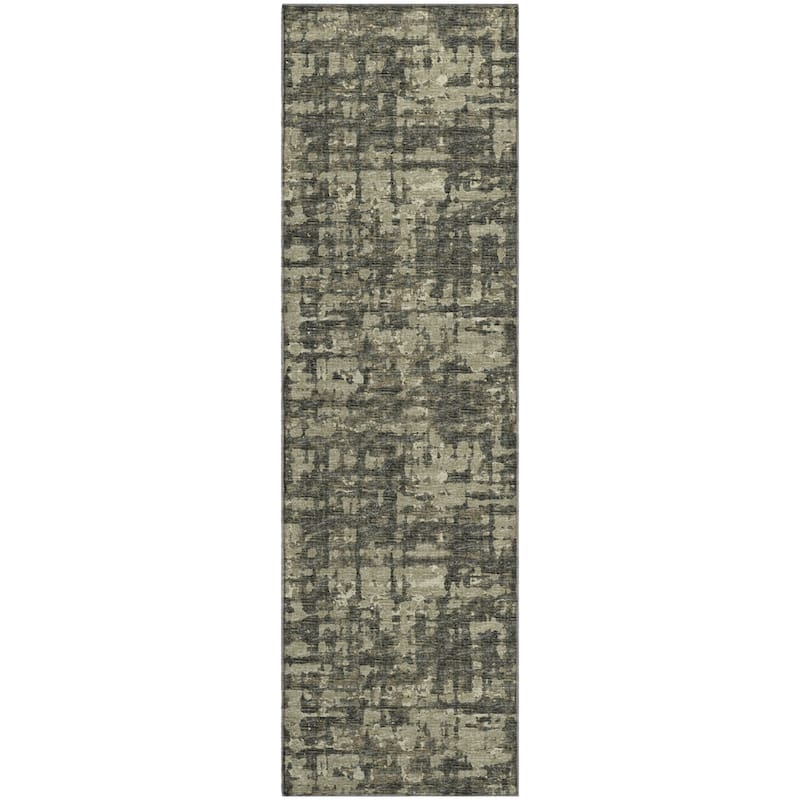 Premium Washable Super Soft Abstract Plaid Mayfield Rug