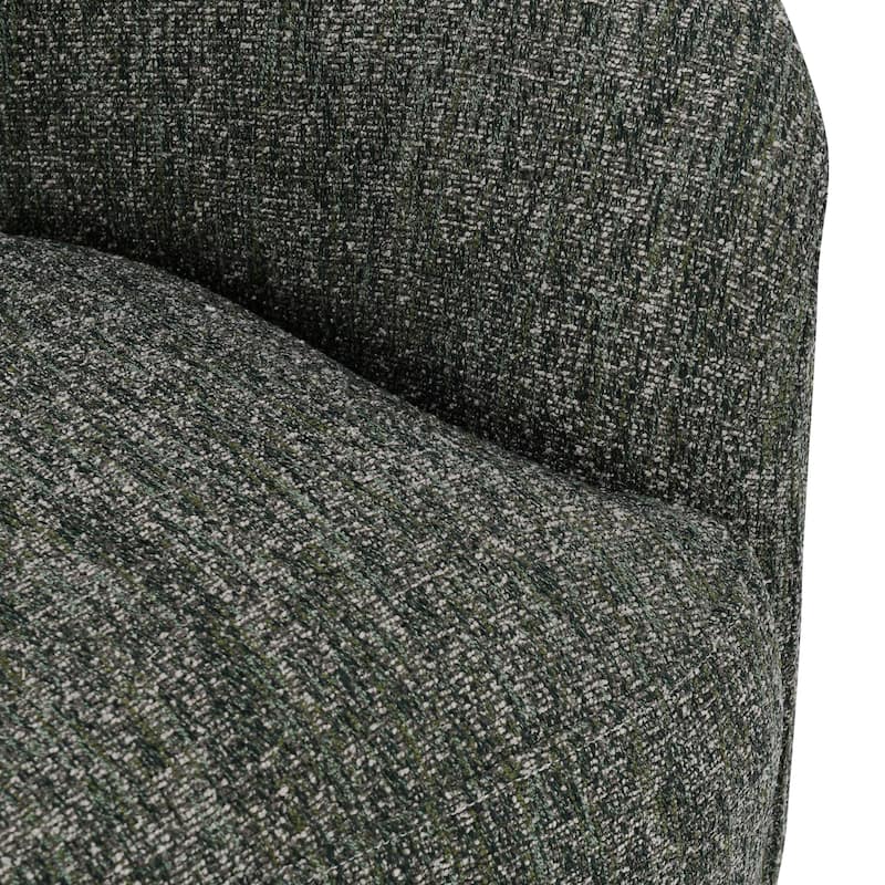Classic Home Beverly Boucle Swivel Accent Chair