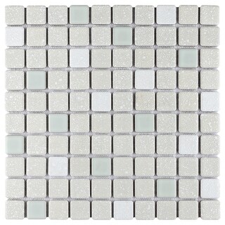 SomerTile Scholar Porcelain Mosaic Floor Tile