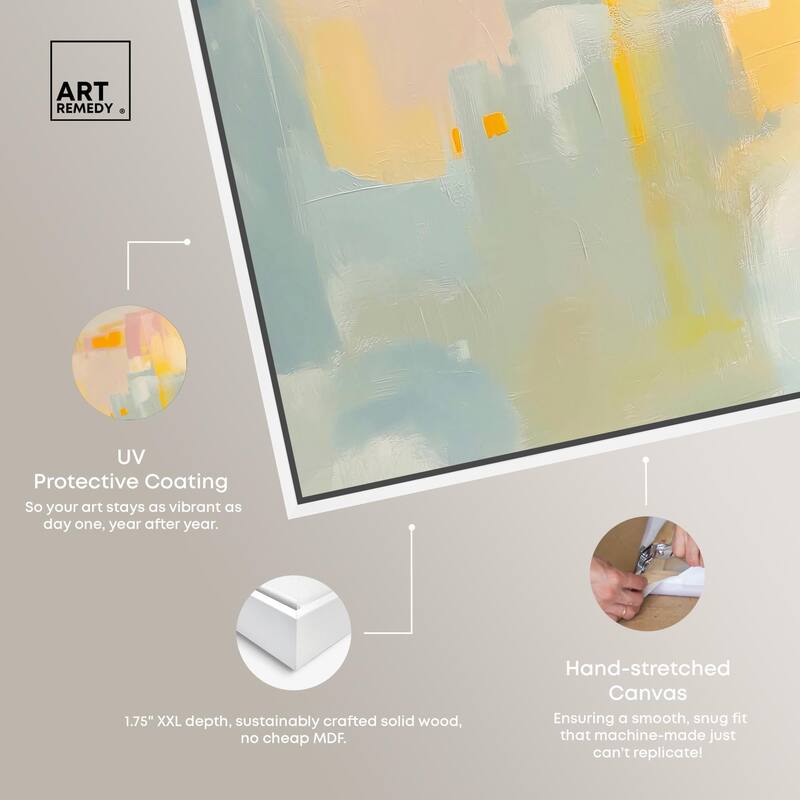 Ocean of Suns I Canvas Set of 2 by Art Remedy