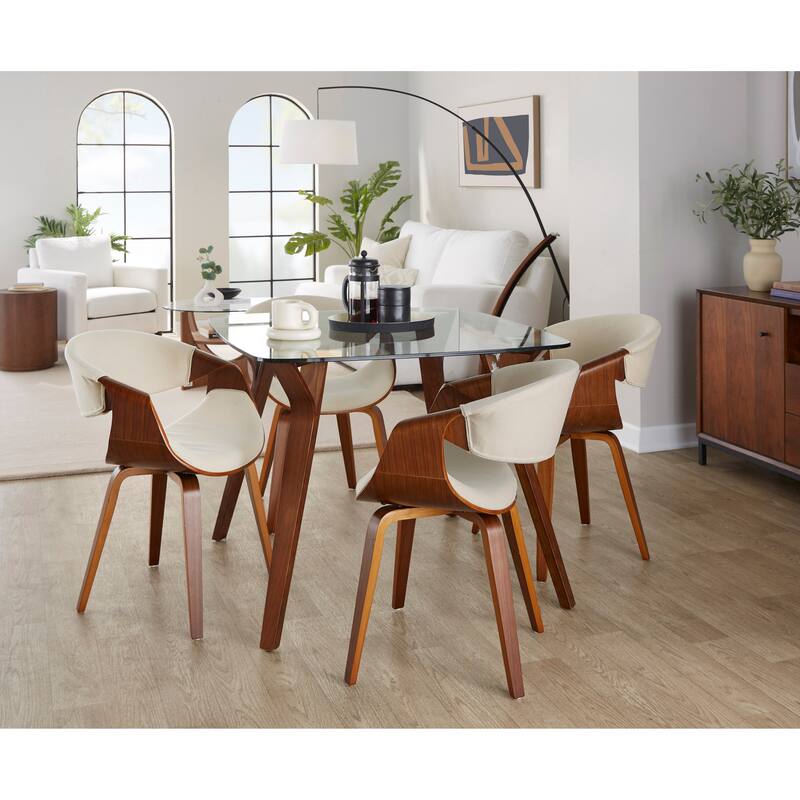 Carson Carrington Sauda Mid-Century Modern Upholstered Chair (Set of 2)