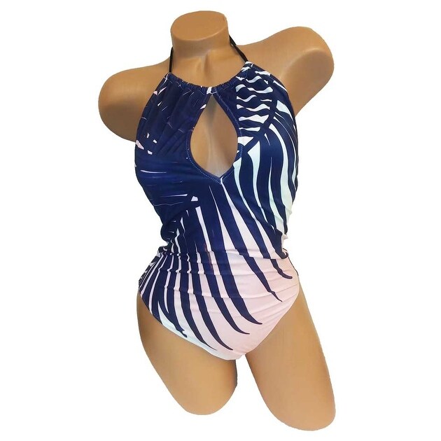 Shop Victoria S Secret Pink One Piece Swimsuit Halter Keyhole