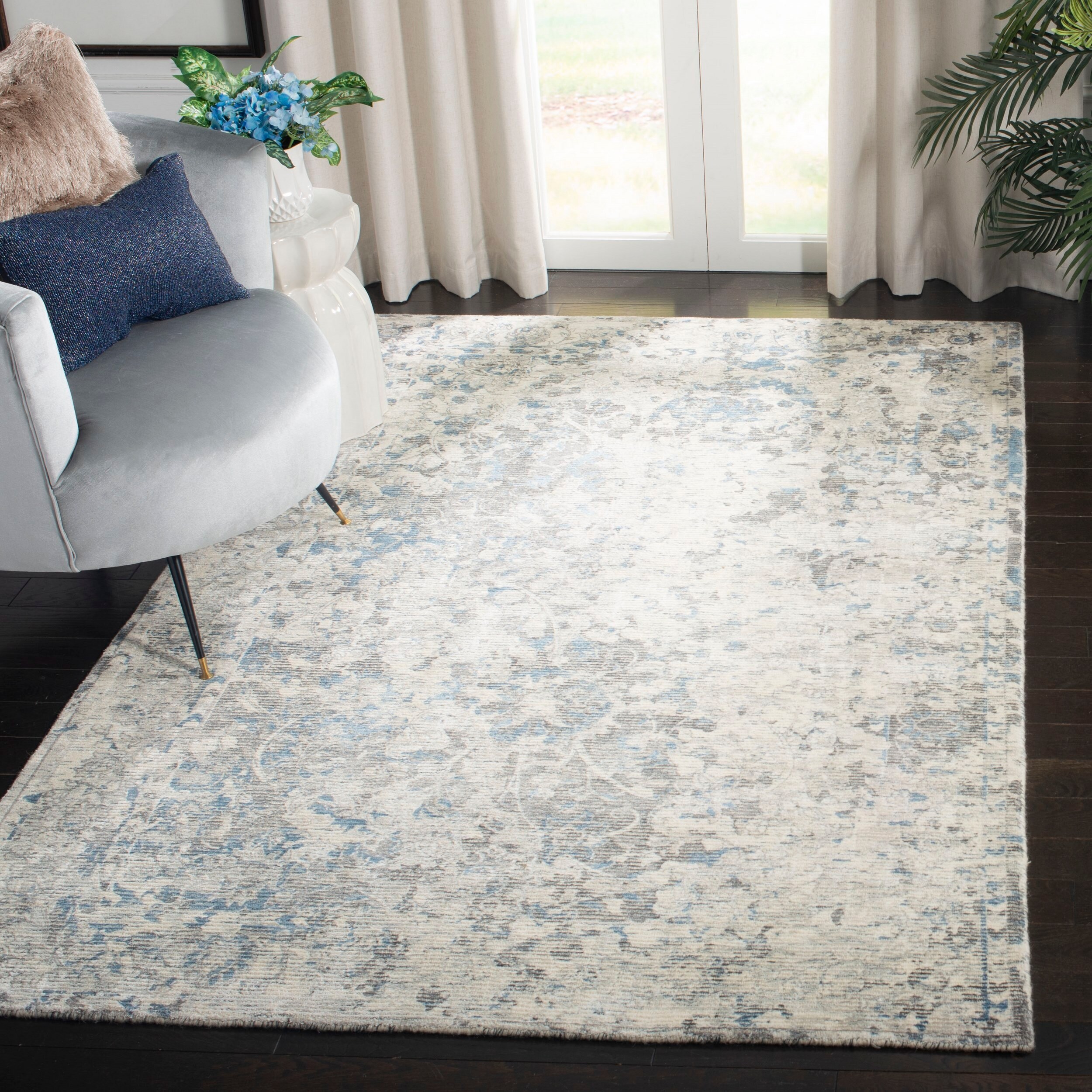 Shop Safavieh Handmade Mirage Victoriya Modern Abstract Viscose