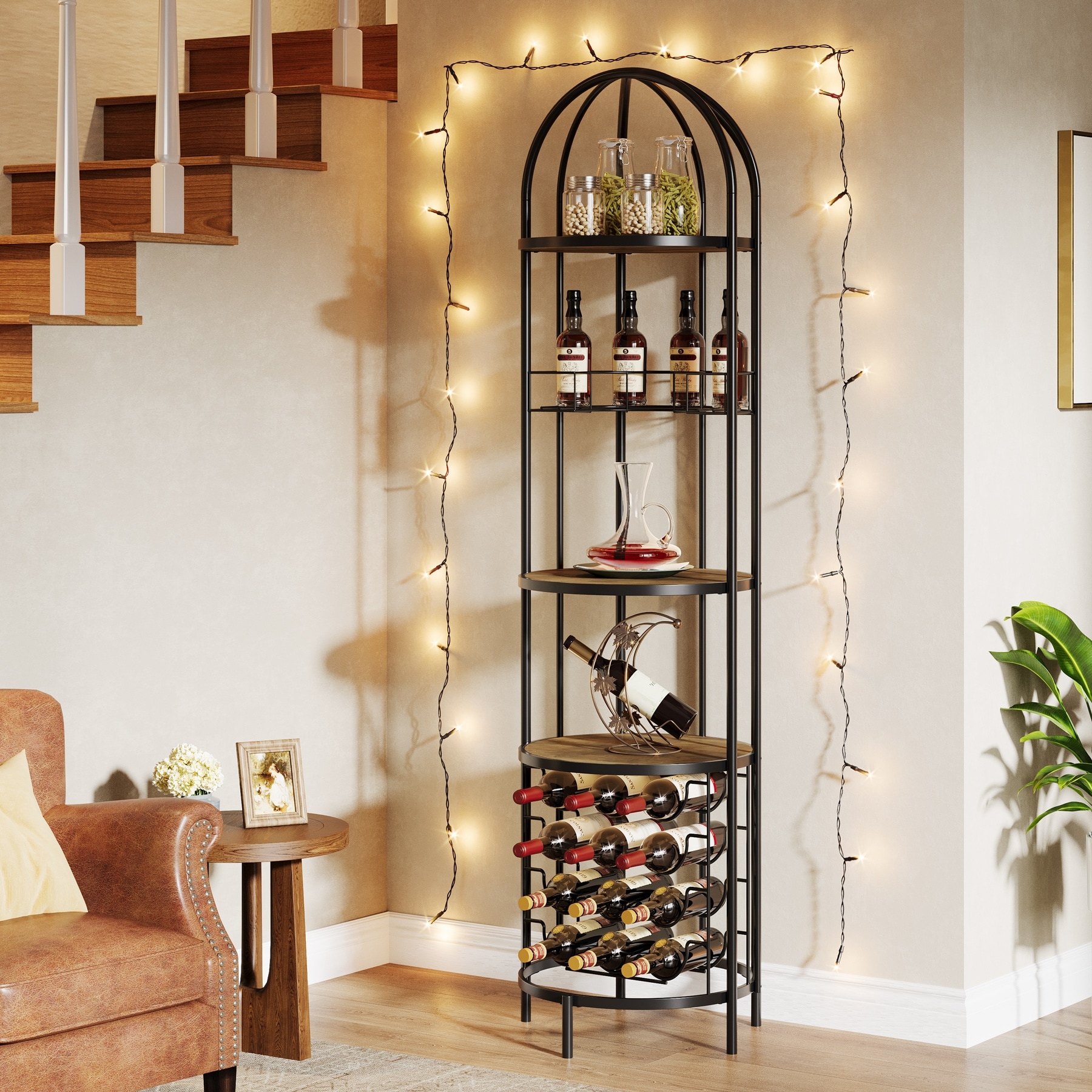 Woodstock Garden Wine Rack NewAir 24” Built-in 46 Bottle Dual Zone