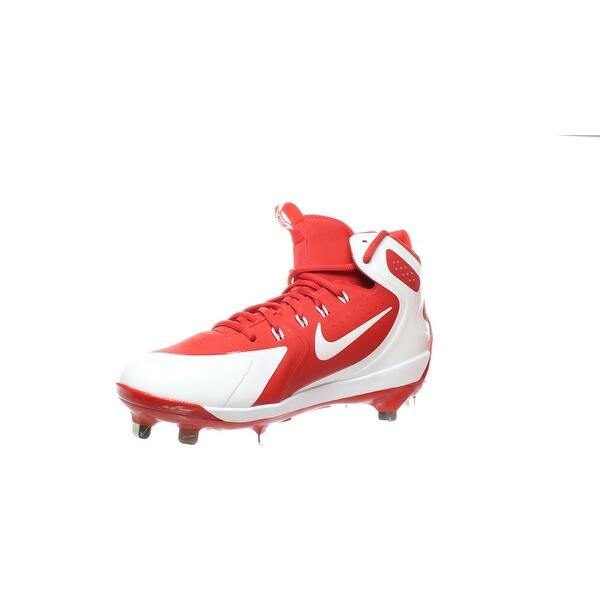 Shop Nike Mens Alpha Huarache Elite Red Baseball Cleats Size 7 5