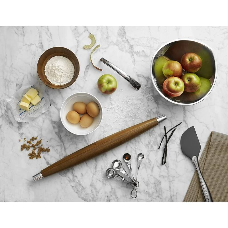Nambe Novo French Rolling Pin - 4.75" 21" x 2.3"