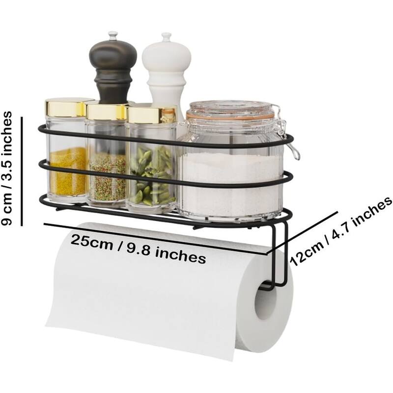 Adhesive Kitchen Paper Towel Holder
