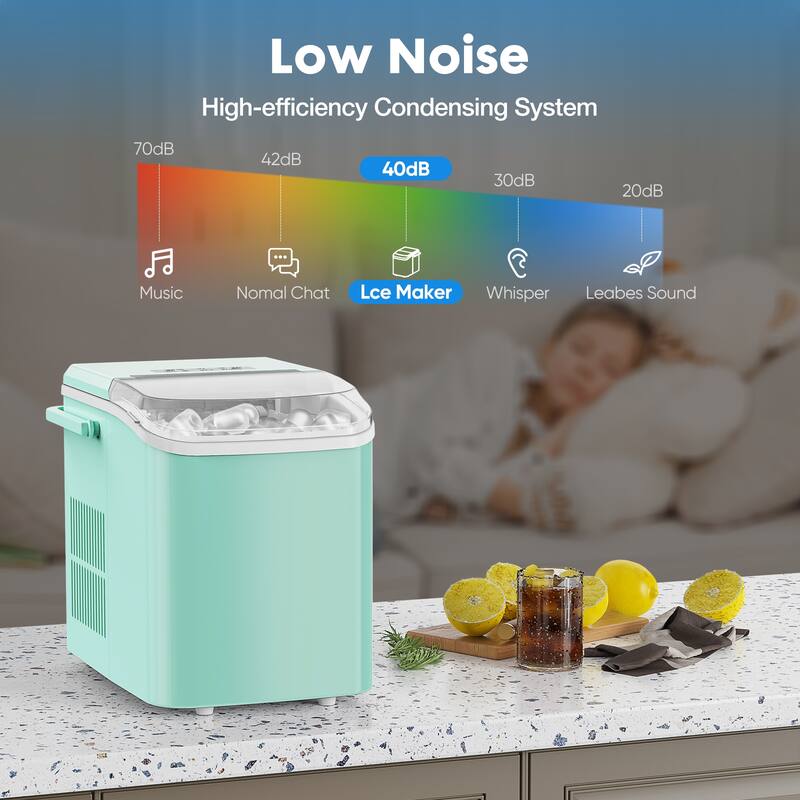 12lbs Small Portable Home Use Ice Maker