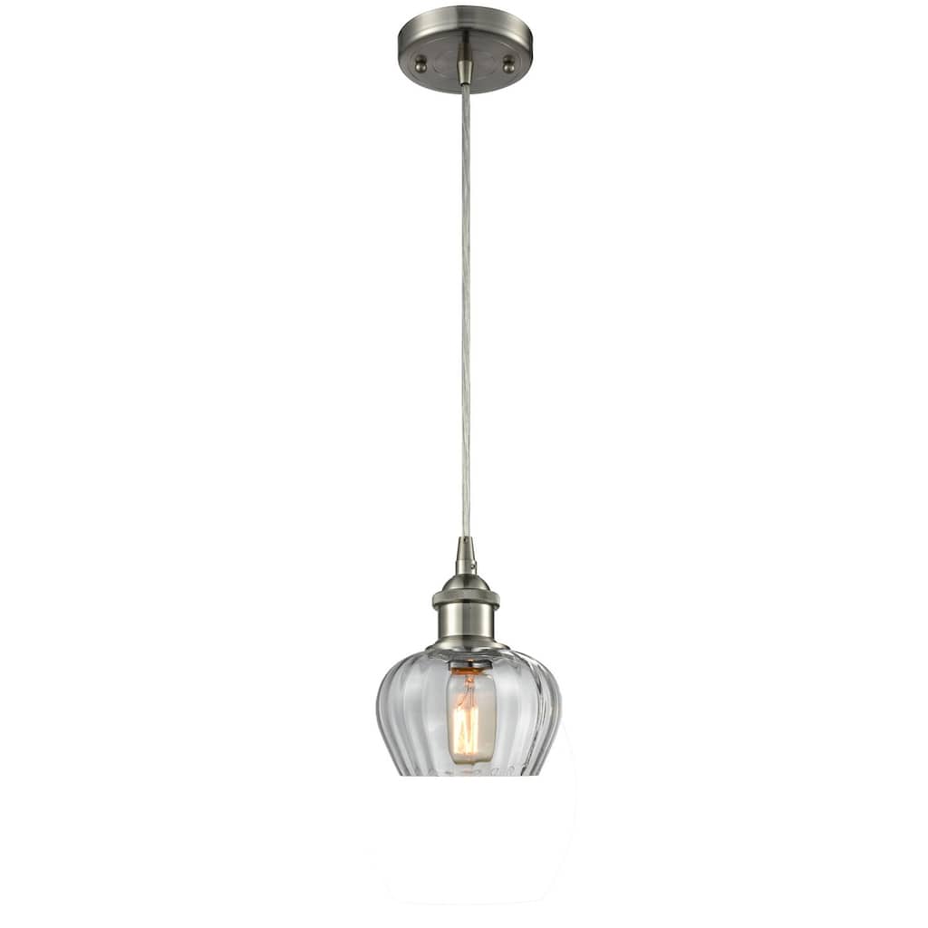Innovations Lighting Fenton 7" Wide Mini Pendant - Cord Suspension