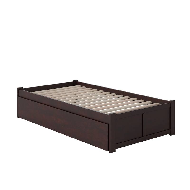 Concord Bed with Footboard and Twin Extra Long Trundle