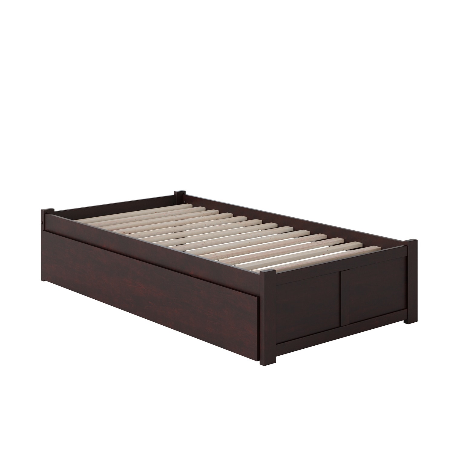Concord Bed with Footboard and Twin Extra Long Trundle