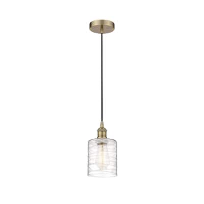 Innovations Lighting Edison Cobbleskill - 1 Light 5" Mini Pendant
