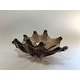 preview thumbnail 18 of 23, Aria Home Elegant Sculptural Glass Bowl Centerpiece Decorative Accent